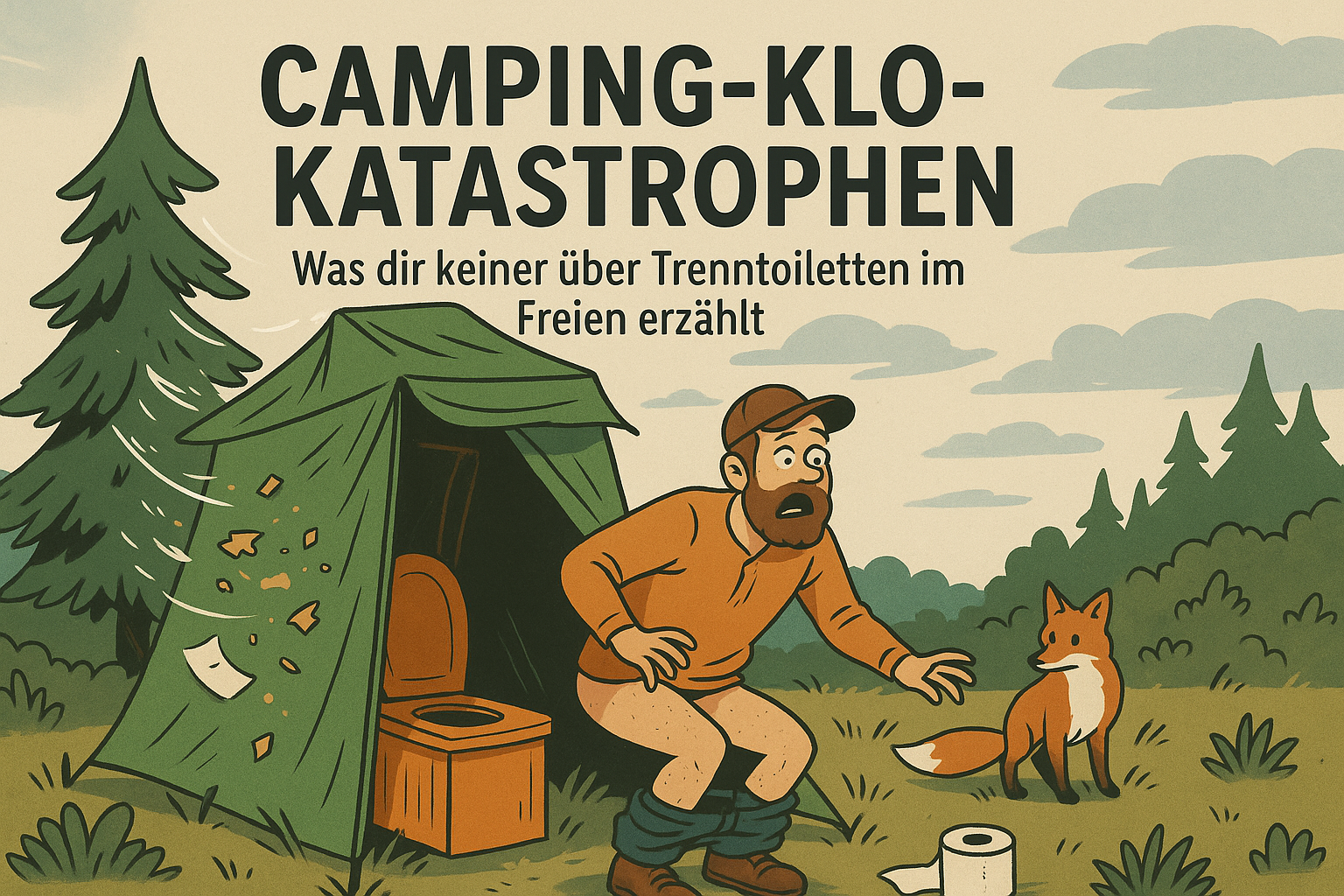Camping-Klo-Katastrophen – Was dir keiner über Trenntoiletten im Freien erzählt