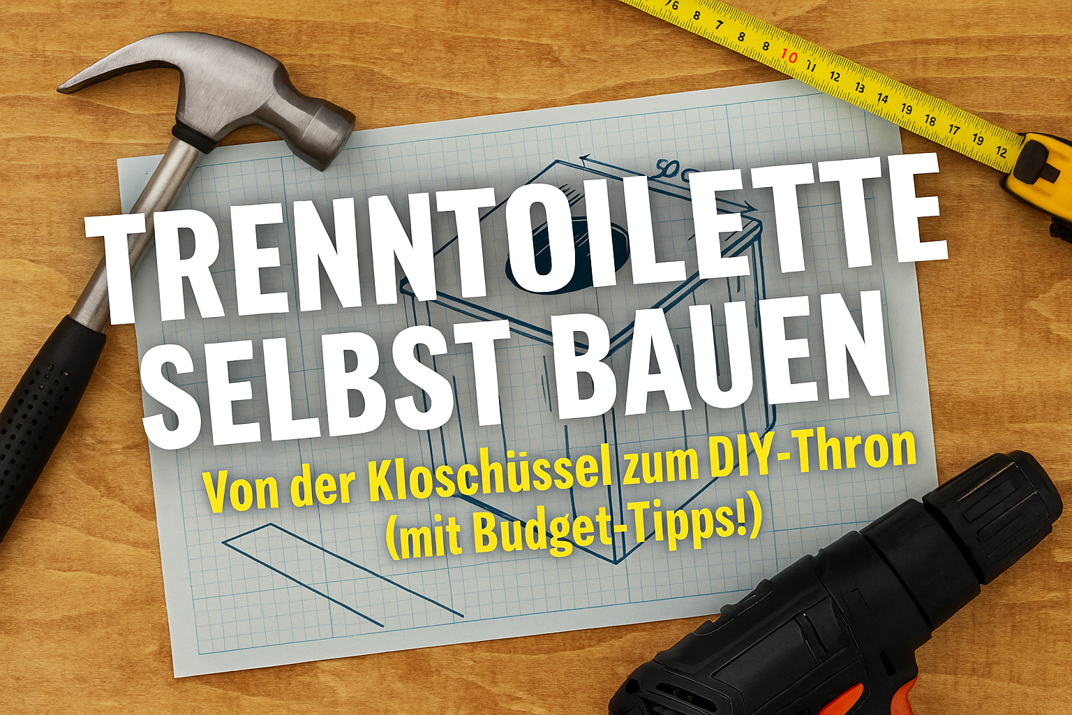 Trenntoilette selber bauen – Von der Kloschüssel zum DIY-Thron (mit Budget-Tipps!)