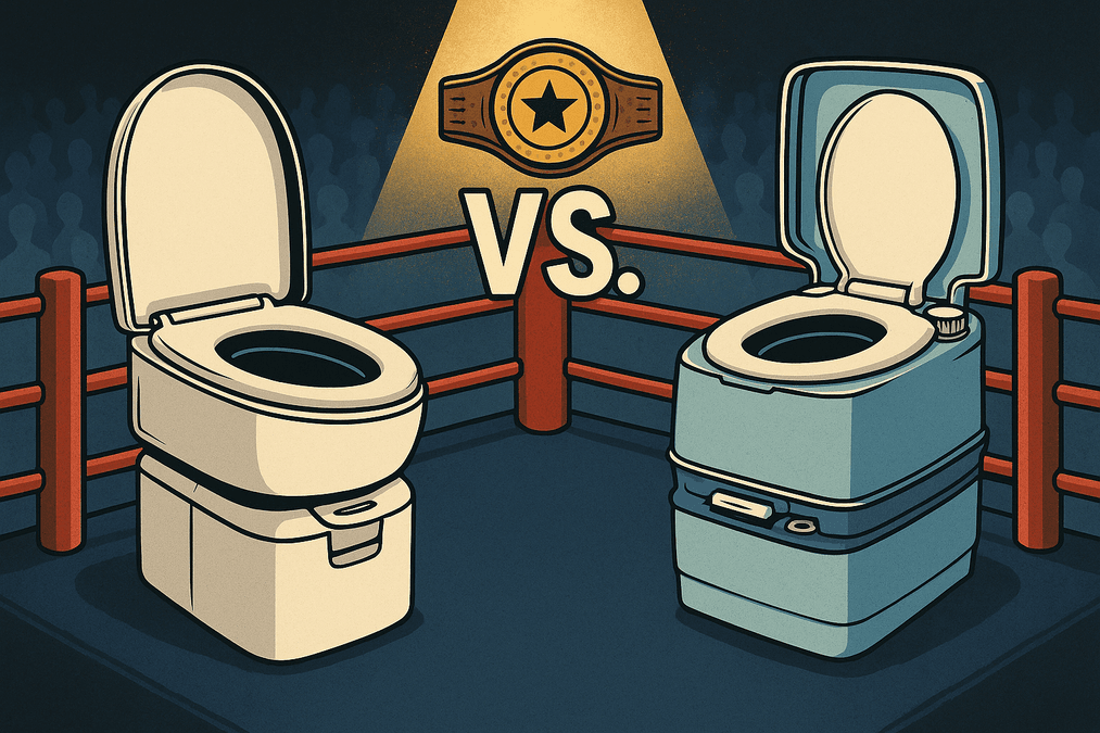 Trenntoilette vs. Chemietoilette: Der ultimative Klo-Kampf für Camper