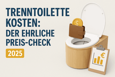 Trenntoilette Kosten: Was kostet eine Trenntoilette wirklich? (Vollständige Kostenaufstellung 2025)