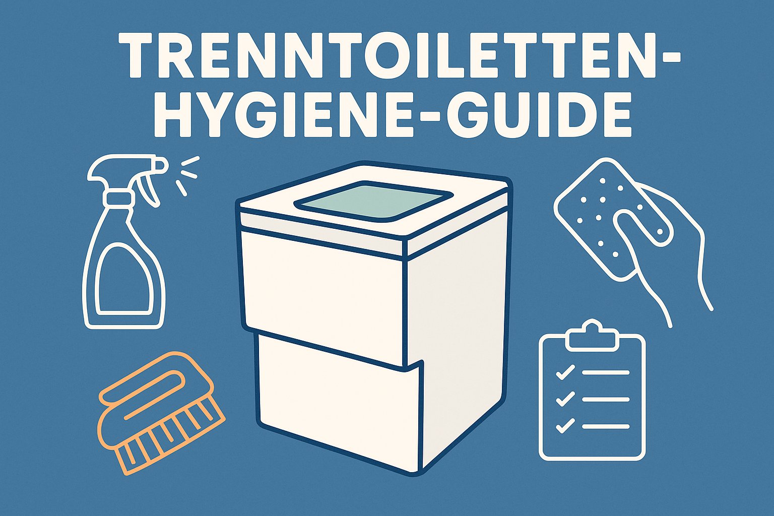 Trenntoiletten-Hygiene für Anfänger:innen – Der ultimative Putz-Guide (ohne Bullsh*t)