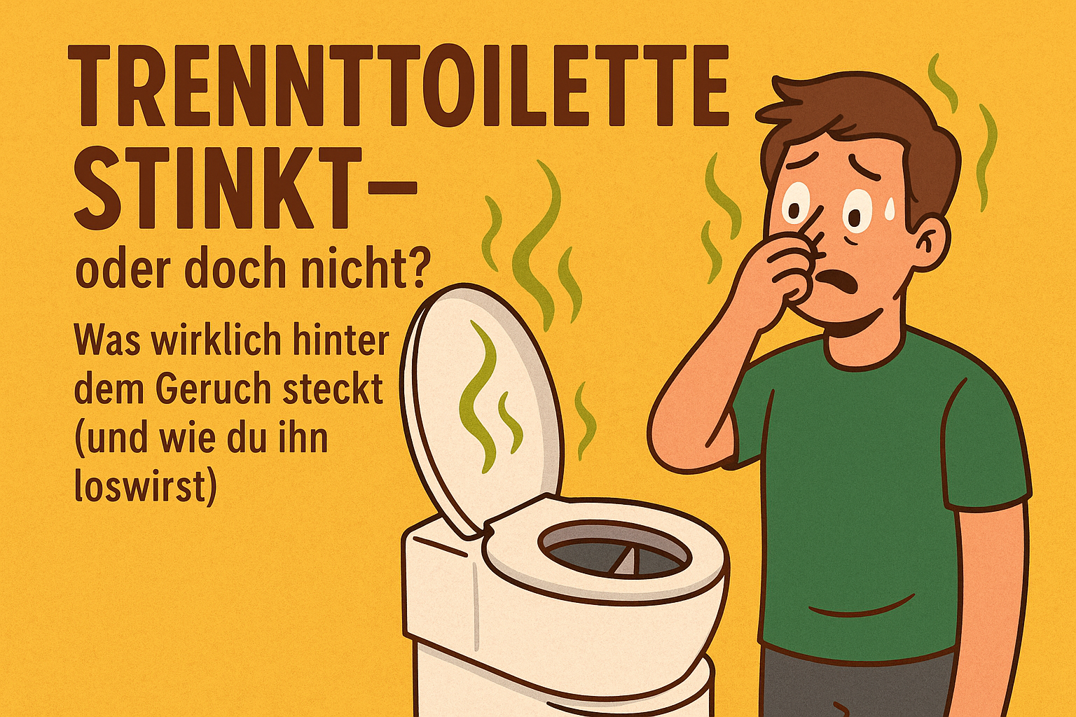 Trenntoilette stinkt – oder doch nicht? Was wirklich hinter dem Geruch steckt (und wie du ihn loswirst)